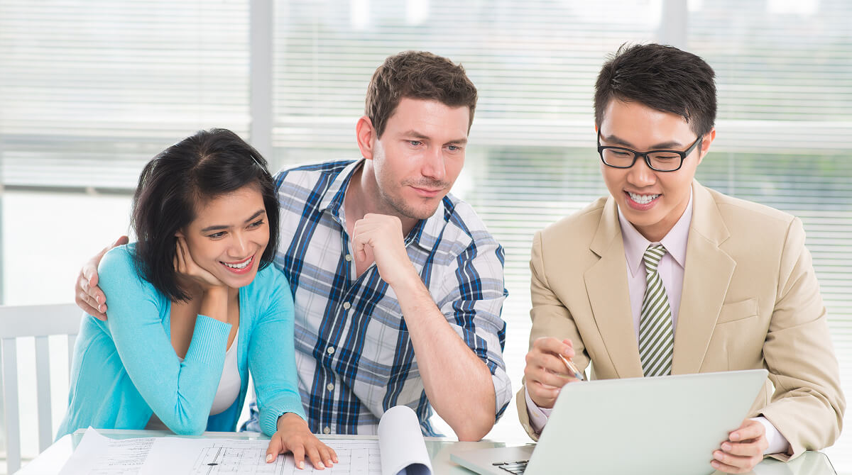 Action-focused business profile