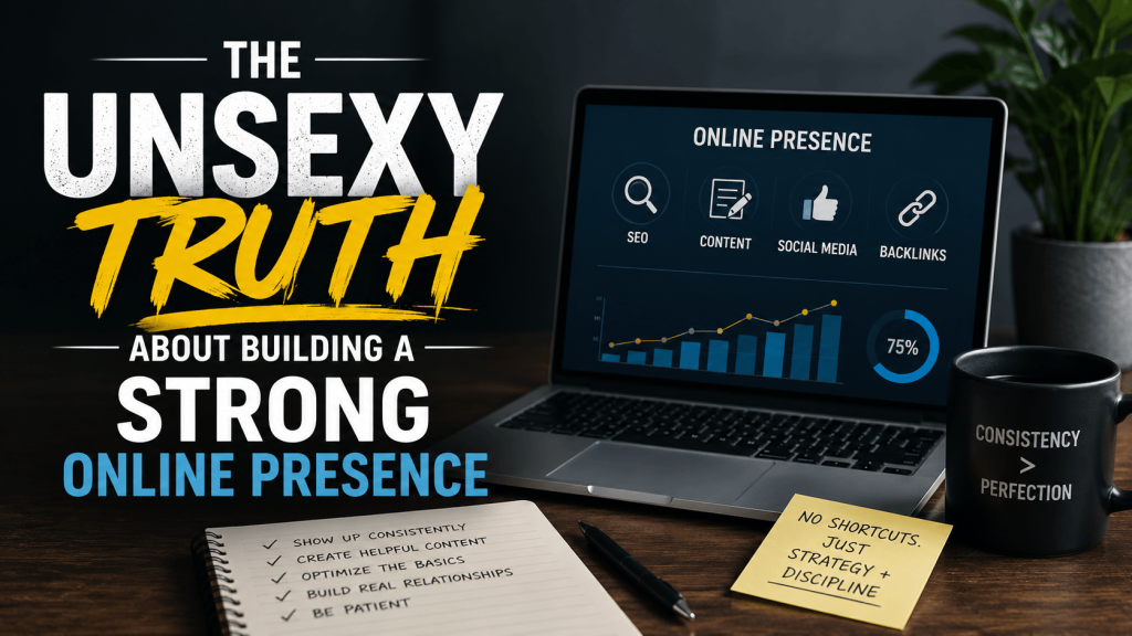 The Unsexy Truth About Building a Strong Online Presence